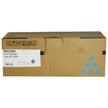 Show details for Ricoh 406345 (Type SPC310A) Cyan Toner Cartridge (2500 Yield) Picture of Ricoh 406345 (Type SPC310A) Cyan Toner Cartridge (2500 Yield)