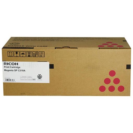 Picture of Ricoh 406346 (Type SPC310A) Magenta Toner Cartridge (2500 Yield)