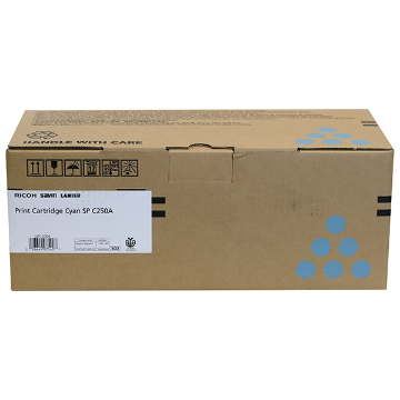 Show details for Ricoh 407540 (Type C250HA) Cyan Toner Cartridge (2300 Yield) Picture of Ricoh 407540 (Type C250HA) Cyan Toner Cartridge (2300 Yield)