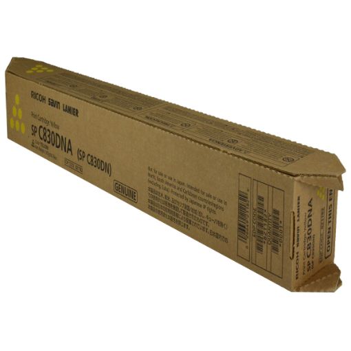 Picture of Ricoh 821118 Yellow Toner Cartridge (27000 Yield)