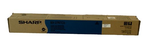 Picture of Sharp MX-27NTCA Cyan Laser Toner Cartridge (15000 Yield)