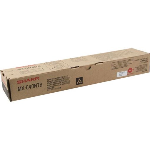 Picture of Sharp C40NTB (MX-C40NTB) Black Toner Cartridge (10000 Yield)