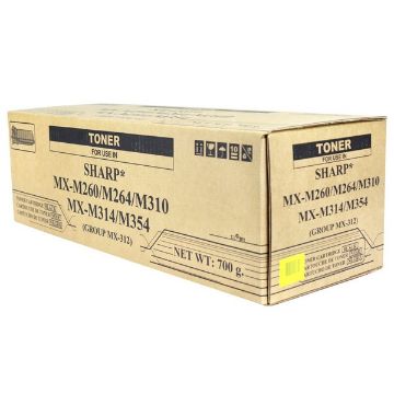 Show details for TAA Compliant MX-312GT (MX-M312NT) Black Copier Toner (25000 Yield) Picture of TAA Compliant MX-312GT (MX-M312NT) Black Copier Toner (25000 Yield)