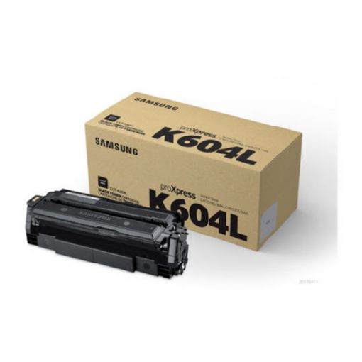 Picture of Samsung CLT-K604L High Yield Black Toner Cartridge (15000 Yield)