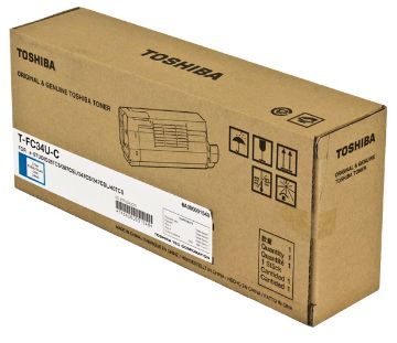 Show details for Toshiba TFC34UC Cyan Toner Cartridge (11500 Yield) Picture of Toshiba TFC34UC Cyan Toner Cartridge (11500 Yield)