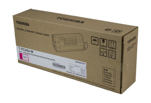 Picture of Toshiba TFC34UM Magenta Toner Cartridge (11500 Yield)