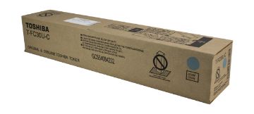 Show details for Toshiba TFC30UC Cyan Toner Cartridge (33600 Yield) Picture of Toshiba TFC30UC Cyan Toner Cartridge (33600 Yield)