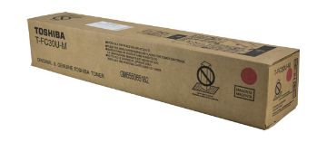 Show details for Toshiba TFC30UM Magenta Toner Cartridge (33600 Yield) Picture of Toshiba TFC30UM Magenta Toner Cartridge (33600 Yield)