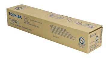 Show details for Toshiba T-2507U Black Toner Cartridge (10000 Yield) Picture of Toshiba T-2507U Black Toner Cartridge (10000 Yield)