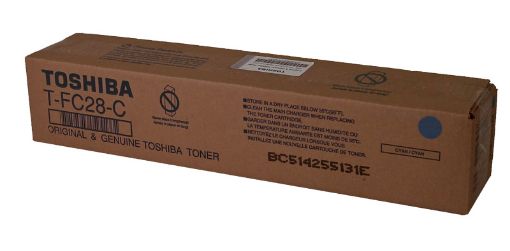 Picture of Toshiba TFC28C Cyan Toner Cartridge (24000 Yield)