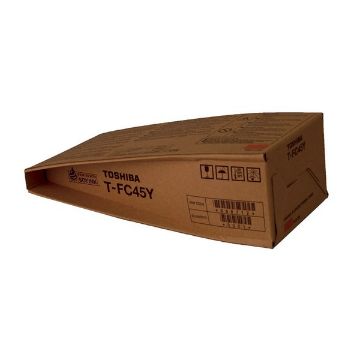 Show details for Toshiba TFC45Y (888712) Yellow Toner Cartridge (18000 Yield) Picture of Toshiba TFC45Y (888712) Yellow Toner Cartridge (18000 Yield)