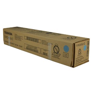 Show details for Toshiba TFC415UC Cyan Toner Cartridge (33600 Yield) Picture of Toshiba TFC415UC Cyan Toner Cartridge (33600 Yield)