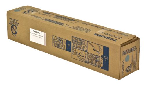 Picture of Toshiba TFC50UC Cyan Toner Cartridge (28000 Yield)