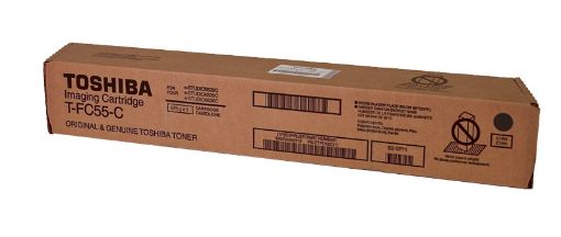 Picture of Toshiba TFC55C Cyan Toner Cartridge (26500 Yield)