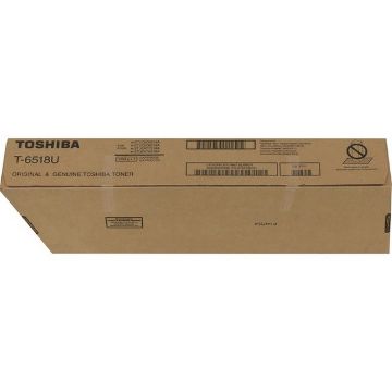 Show details for Toshiba T6518U Black Toner Cartridge (106600 Yield) Picture of Toshiba T6518U Black Toner Cartridge (106600 Yield)