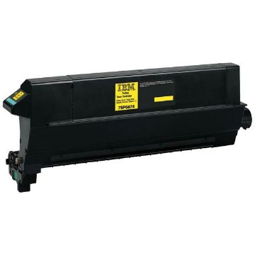 Show details for IBM 75P6874 Yellow Toner Cartridge (90000 Yield) Picture of IBM 75P6874 Yellow Toner Cartridge (90000 Yield)