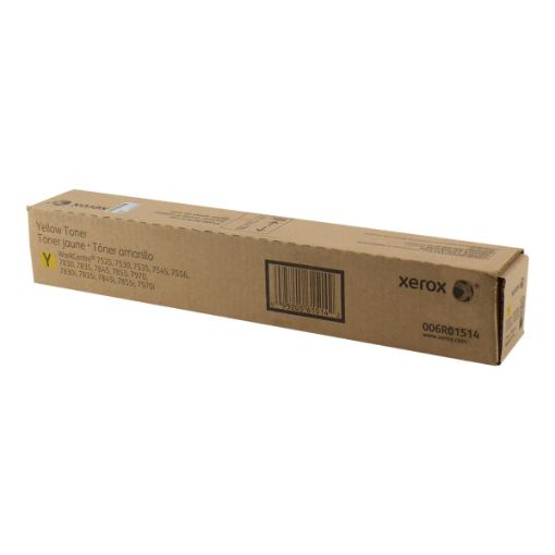 Picture of Xerox 006R01514 (6R1514) Yellow Toner Cartridge (15000 Yield)