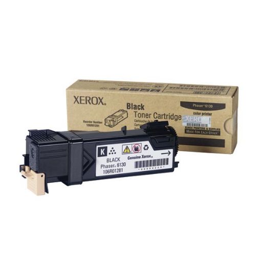 Picture of Xerox 106R01281 Black Toner Cartridge (2500 Yield)