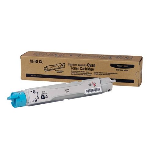 Picture of Xerox 106R01214 Cyan Toner Cartridge (5000 Yield)