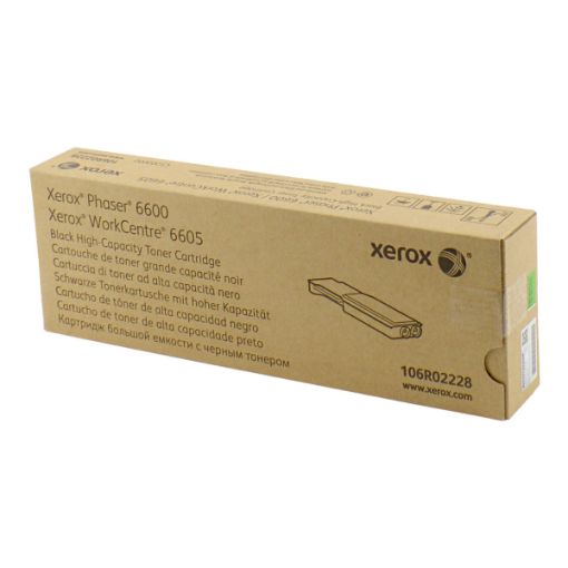 Picture of Xerox 106R02228 High Yield Black Toner (8000 Yield)