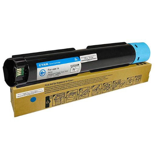 Picture of Xerox 106R03744 Cyan Toner Cartridge (9800 Yield)