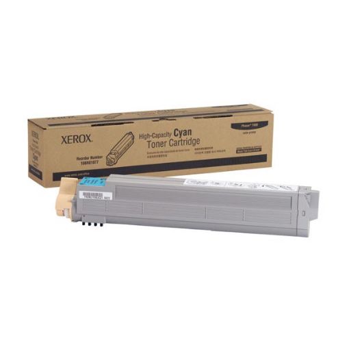 Picture of Xerox 106R01077 Cyan Toner Cartridge (18000 Yield)