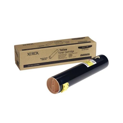 Picture of Xerox 106R01162 Yellow Toner Cartridge (25000 Yield)