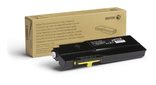 Picture of Xerox 106R03501 (106R3501) High Yield Yellow Toner Cartridge (4800 Yield)