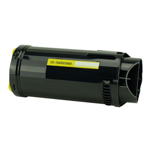 Picture of Compatible 106R03868 Extra High Yield Yellow Toner Cartridge (9000 Yield)