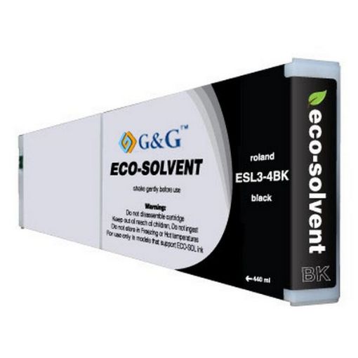 Picture of Remanufactured ESL3-4Bk Black Eco Sol-Max Ink (440 ml)