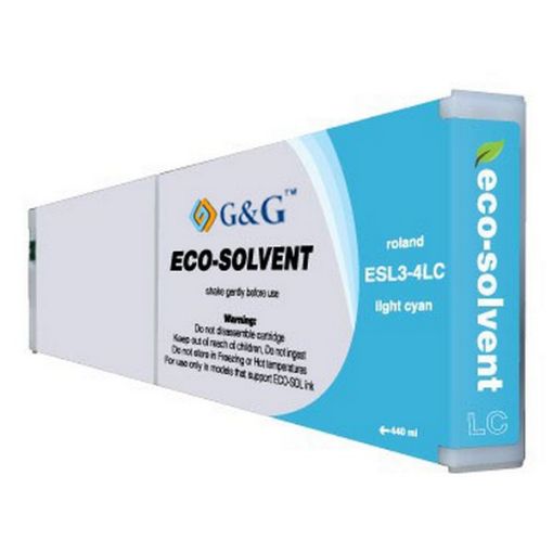 Picture of Remanufactured ESL3-4LC Light Cyan Eco Sol-Max Ink (440 ml)