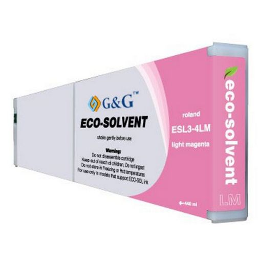 Picture of Remanufactured ESL3-4LM Light Magenta Eco Sol-Max Ink (440 ml)