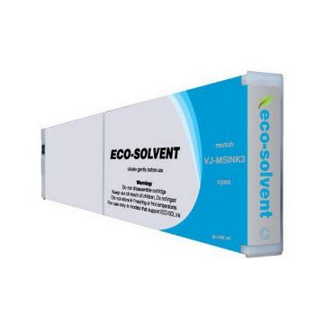 Show details for Remanufactured VJ-MSINK3-CY-440 Cyan Eco-Ultra Ink (440 ml) Picture of Remanufactured VJ-MSINK3-CY-440 Cyan Eco-Ultra Ink (440 ml)
