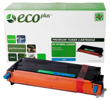 Show details for EcoPlus XG722 (310-8094, PF029, 310-8397) Cyan Toner Cartridge (8000 Yield) Picture of EcoPlus XG722 (310-8094, PF029, 310-8397) Cyan Toner Cartridge (8000 Yield)