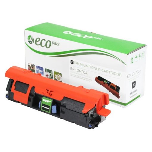 Picture of EcoPlus C9700A (HP 121A) Black Toner Cartridge (5000 Yield)