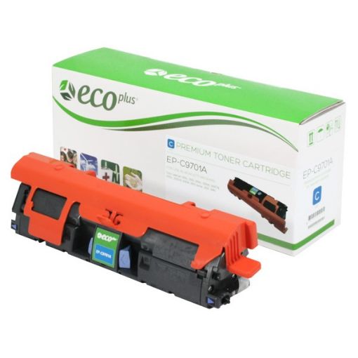 Picture of EcoPlus C9701A (HP 121A) Cyan Toner Cartridge (4000 Yield)