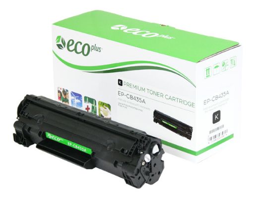 Picture of EcoPlus CB435A (HP 35A) Black Toner Cartridge (1500 Yield)