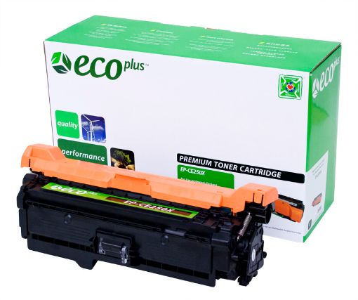 Picture of EcoPlus CE250X (HP 504X) High Yield Black Toner Cartridge (11000 Yield)