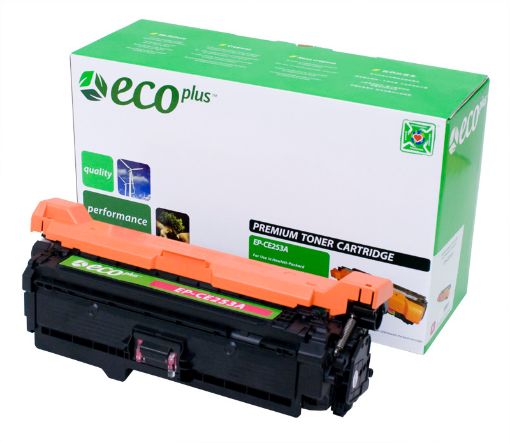 Picture of EcoPlus CE253A (HP 504A) Magenta Toner Cartridge (7000 Yield)