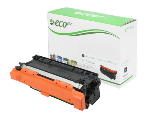 Picture of EcoPlus CE260A (HP 647A) Black Toner Cartridge (8500 Yield)