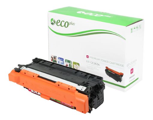 Picture of EcoPlus CE263A (HP 648A) Magenta Laser Toner Cartridge (11000 Yield)