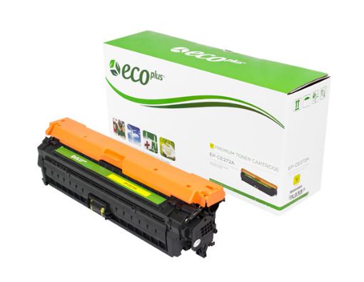 Picture of EcoPlus CE272A (HP 650A) Yellow Laser Toner Cartridge (15000 Yield)