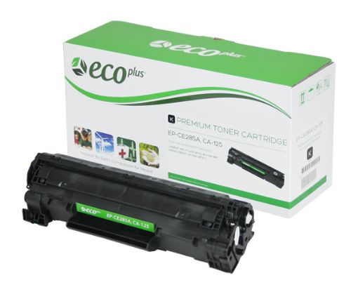 Picture of EcoPlus CE285A (HP 85A) Black Toner Cartridge (1600 Yield)