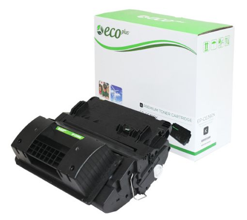 Picture of EcoPlus CE390X (HP 90X) High Yield Black Toner Cartridge (24000 Yield)