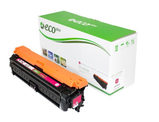 Picture of EcoPlus CE743A (HP 307A) Magenta Laser Toner Cartridge (7300 Yield)