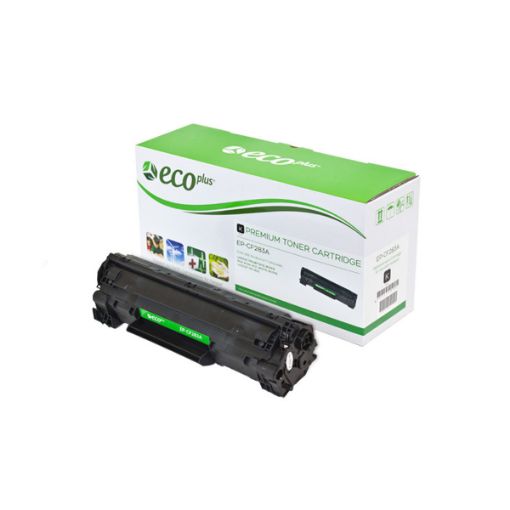 Picture of EcoPlus CF283A (HP 83A) Black Toner Cartridge (1500 Yield)