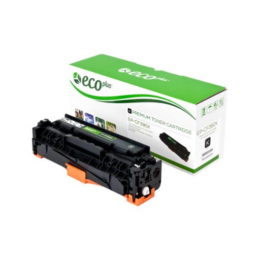 Picture of EcoPlus CF380X (HP 312X) High Yield Black Toner Cartridge (4400 Yield)