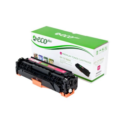 Picture of EcoPlus CF383A (HP 312A) Magenta Toner Cartridge (2700 Yield)