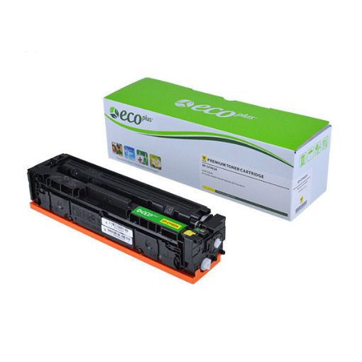 Picture of EcoPlus CF402A (HP 201A) Yellow Toner Cartridge (1400 Yield)