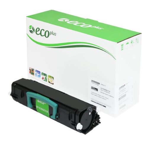 Picture of EcoPlus E260A21A Black Toner Cartridge (3500 Yield)